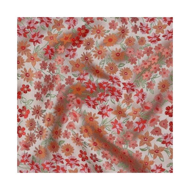 Jacquard Small Flowers, Light pink