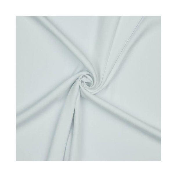 Marocain stretch, White