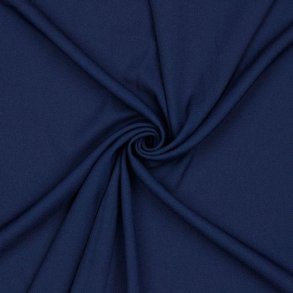 Marocain stretch, Navy
