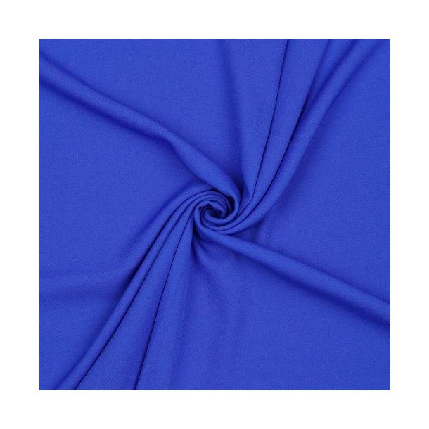 Marocain stretch Cobolt