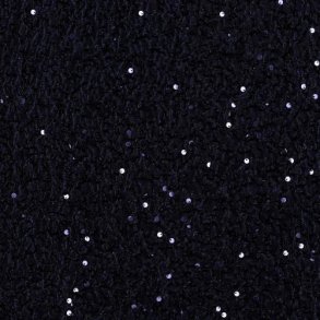 Sequins velvet, Navy