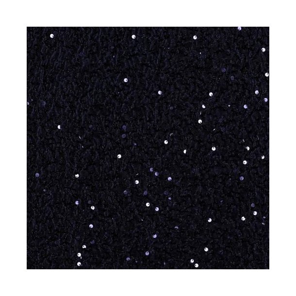 Sequins velvet, Navy