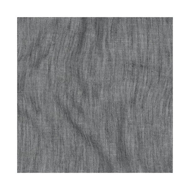 Linen look, Dark grey melange