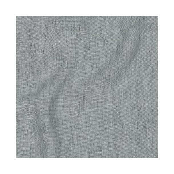 Linen look, Light grey melange