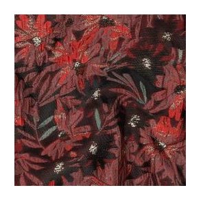 Jacquard Flowers, Bordeaux