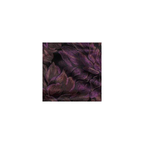 Jacquard Flowers, Purple