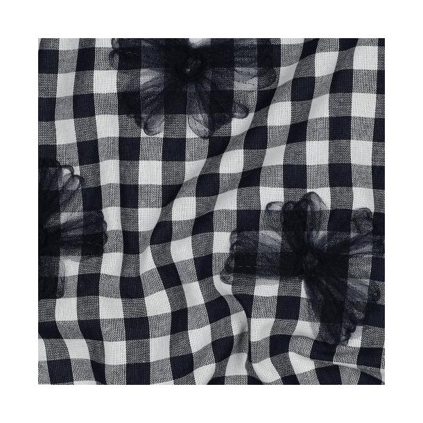 Cotton tern m/Tyl Flower, Navy