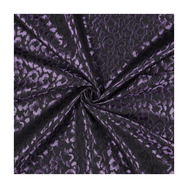 Jacquard Animal skin, Purple