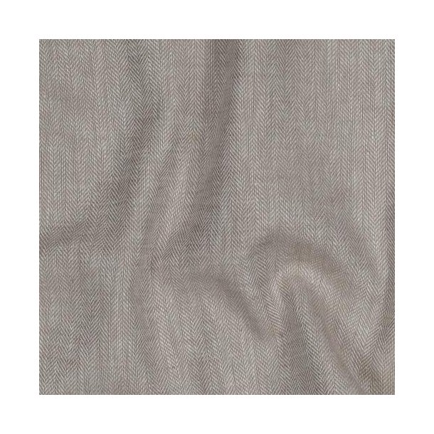 Linen cotton Herringbone, Beige