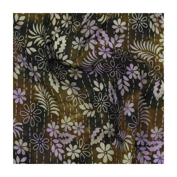 Handcrafted batik bomuld, Green