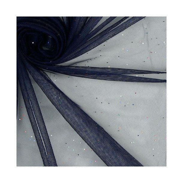 Royal Tule/tyl multi foil, Navy