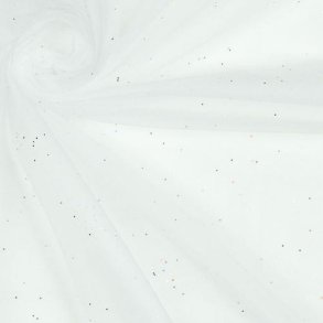 Royal Tule/tyl Multi foil, White