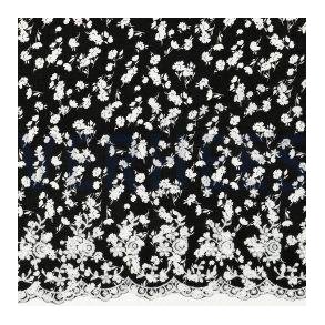 Viscose m/bort, Black