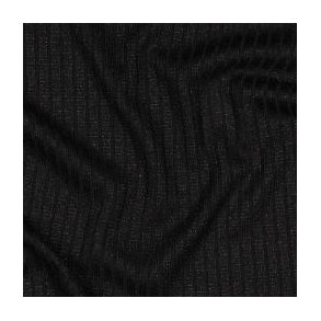 Knitted lurex, Black silver lurex