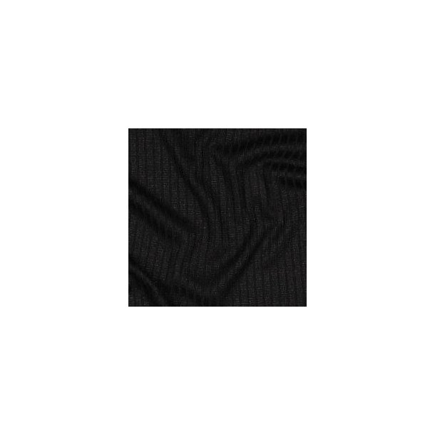 Knitted lurex, Black silver lurex