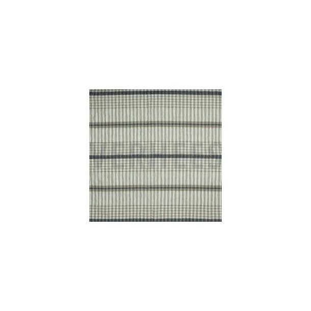 Bomuld m/smockeffekt stribet Sand