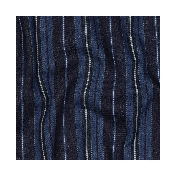 Denim stripes, Indigo