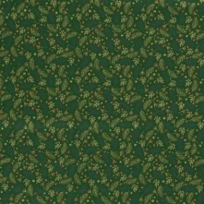 Cotton poplin Jul, gr�n