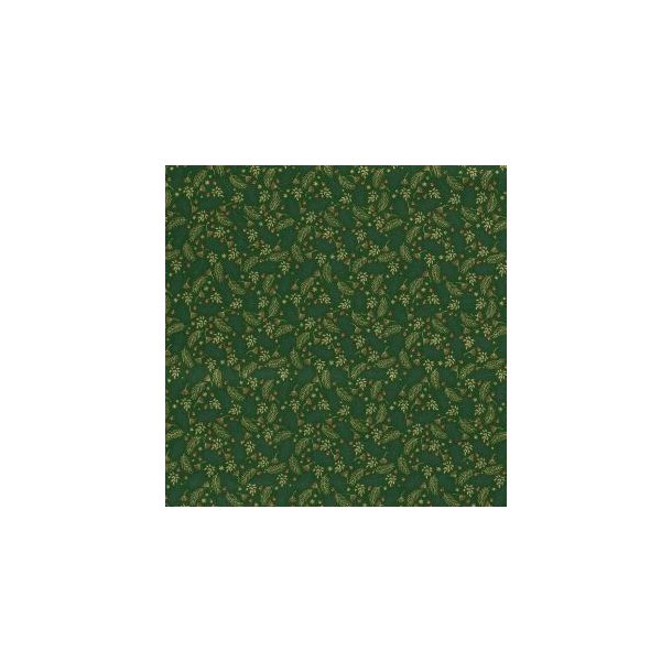 Cotton poplin Jul, gr�n