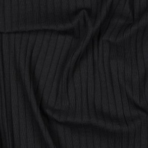 Rib jersey Big, Black