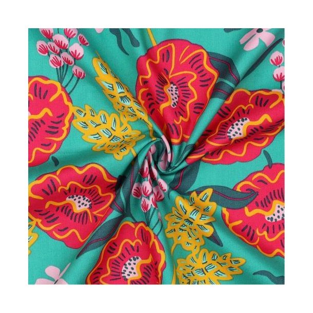 Fine poplin Fresh Flowers, Nerida Hansen