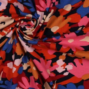 Gots jersey Pop blossom, Nerida Hansen, Navy