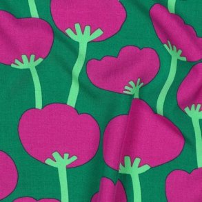 �kotex viscose Poppies Nerida Hansen, Dark green
