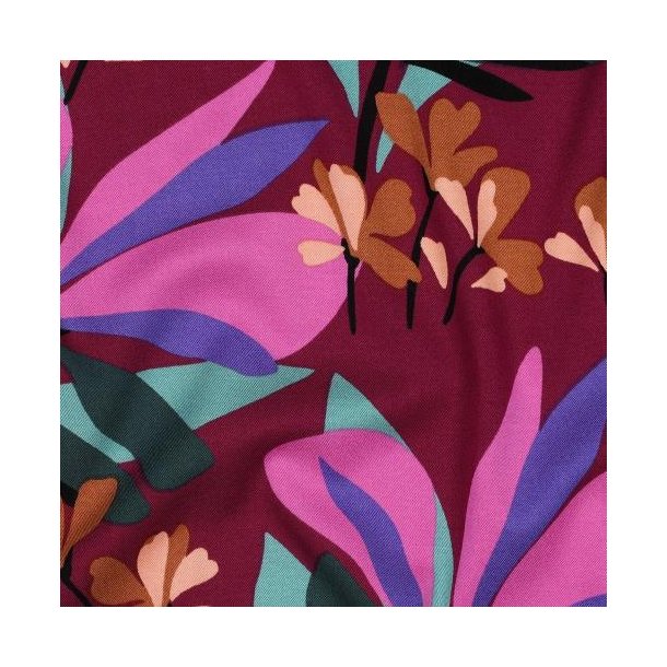 Rosella/viscose stretch Spring Garden Nerida Hansen, Mauve