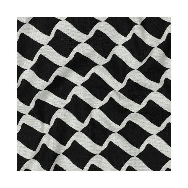 Canvas abstract, Black & white