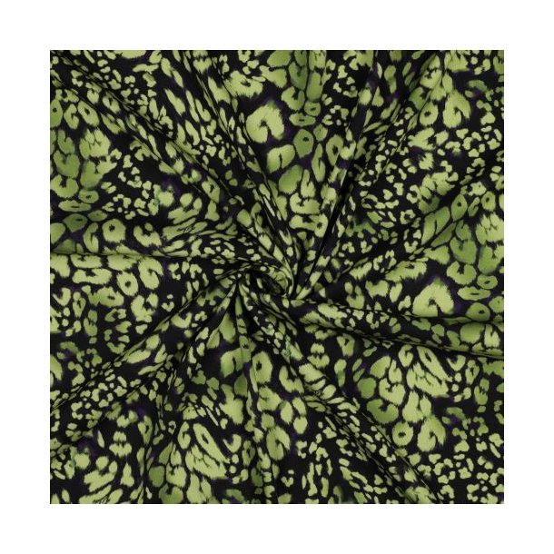 Rosella/viscose stretch Digital Animal skin, Yellow