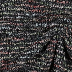 Knit with spangle, Rose green