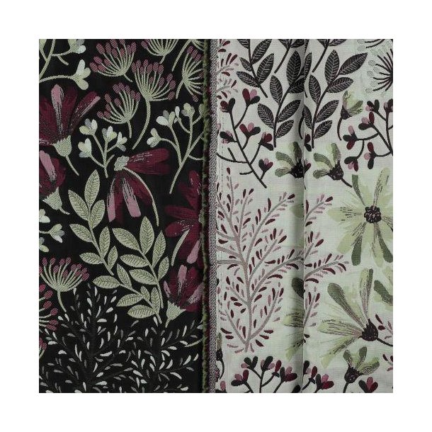 Jacquard dobbeltface, Black