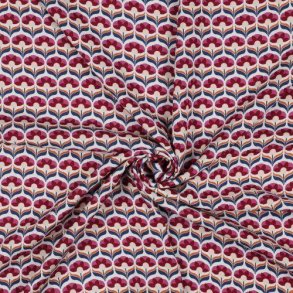 Viscose Flowers, Fuschia