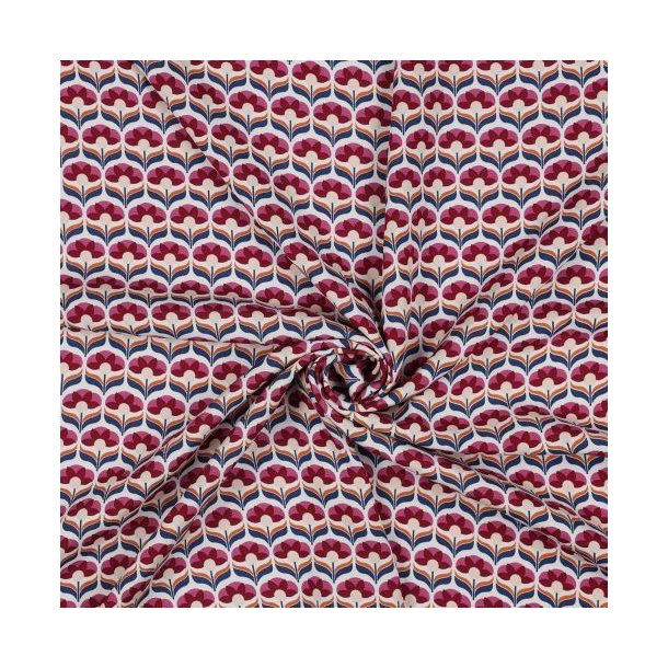 Viscose Flowers, Fuschia