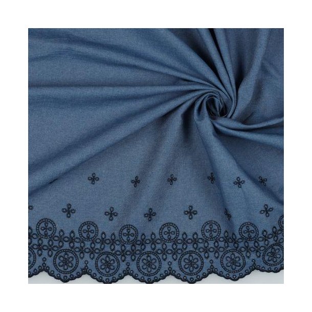 Jeans Border Embroidery