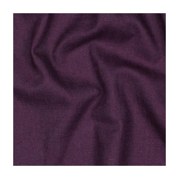 Linen washed 230g/m2, Dark purple