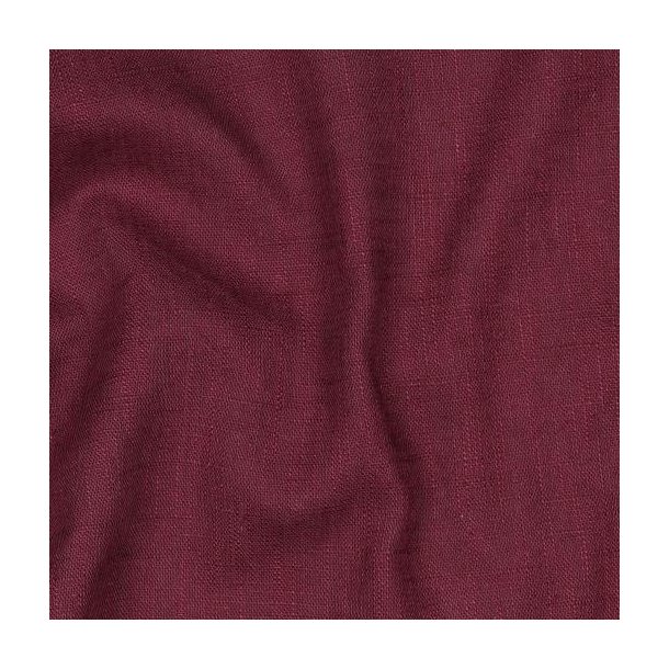 Linen washed 230g/m2, Wine red