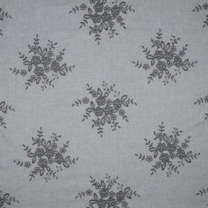 Cotton embroidery, Grey