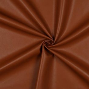 Faux leather, Cognac