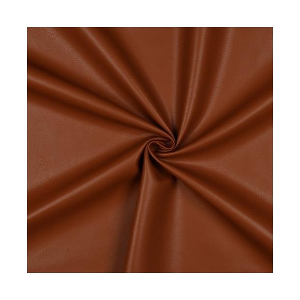 Faux leather, Cognac