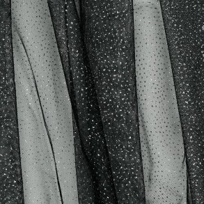 Royal Tule/tyl Glimmer, Black /silver