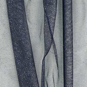 Royal Tule/tyl bl�d Glimmer, Navy/silver