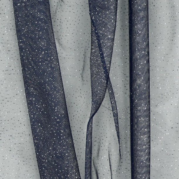 Royal Tule/tyl bl�d Glimmer, Navy/silver