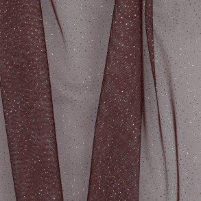 Royal Tule/tyl sparkle Glimmer, Aubergine Gold