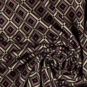 Knitted Jacquard, Multi beige