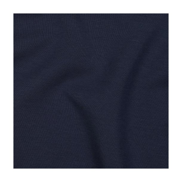 Cotton Interlock jersey, Navy