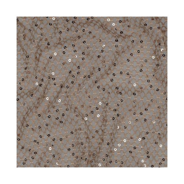 Crochet Sequins, Bronze