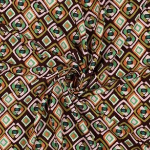 Radiance/viscose Abstract, Brown