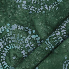 Unique crafted Batik cotton, Green