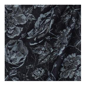 Denim Jacquard Flowers, Jeans